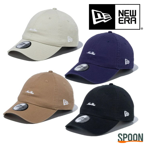 NEWERA ニューエラ 帽子 カジュアルクラシック STRAP LOGO MINI SCRIPT 14109495 ブラック おしゃれ ブランド 人気 アウトドア シンプル プレゼント 帽子 キャップ メンズ レディース ユニセックス トレンド