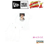 NEWERA ニューエラ 半袖 コットン Tシャツ STREET FIGHTER II ストリートファイターII リュウ ホワイト レギュラーフィット 14124669 tシャツ メンズ トップス カットソー ロゴt カジュアル ストリート ベーシック ユニセックス トレンド コラボ ストツー