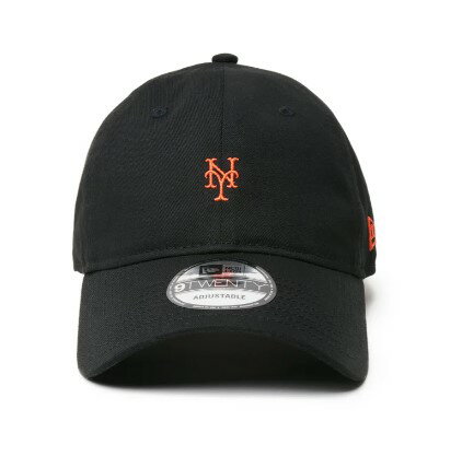 ニューエラ キャップ NEWERA 9TWENTY MLB Mini Logo ニューヨーク・メッツ ブラッ...