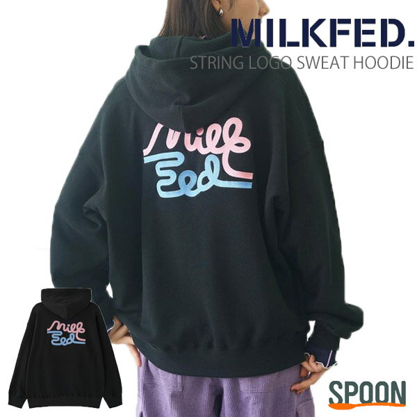 �ߥ륯�ե��� �ѡ����� �ߥ륯�ե��� STRING LOGO SWEAT HOODIE 103244012016 �ȥåץ� �ѡ����� �������å� �ȥ졼�ʡ� ��...