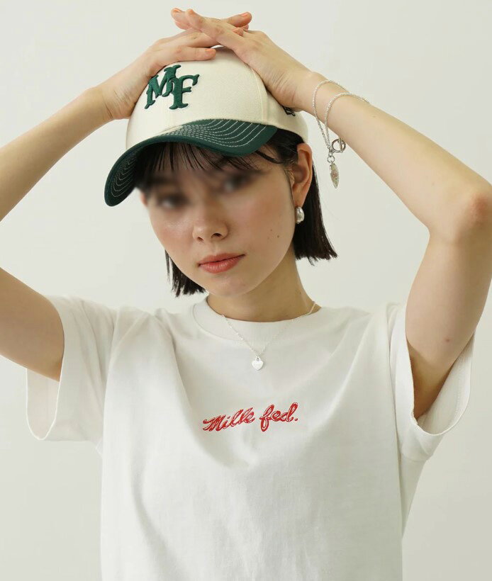 ミルクフェド 帽子 MILKFED. x NEWERA 9FORTY MF LOGO CAP 103252051002 レディー...