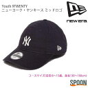 ニューエラ キャップ NEWERA Youth 9TWENTY ニューヨーク・ヤンキース ミッドロゴ ネイビー ブランド 人気 アウトドア シンプル プレゼント...