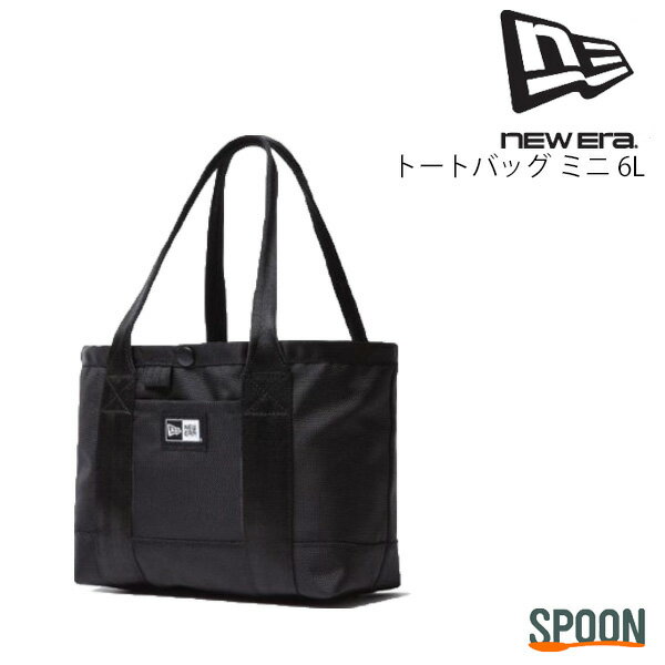 ニューエラ バッグ NEWERA トートバッグ ミニ 6L ブラック 14521301 バッグ メンズ レディース ユニセックス ミニサイズ コンパクト 軽量 シンプル カジュアル アウトドア フェス 旅行 トラベル サブバッグ ゴルフ ジム