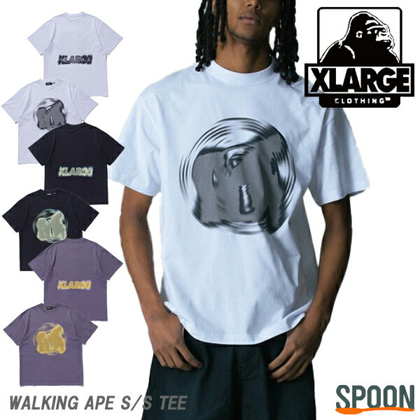 Rakuten - エクストララージ tシャツ 半袖 メンズ エクストラ ラージ tシャツ X-Large xlarge ゴリラ トップス カットソー ティーシャツ ロゴt おしゃれ カジュアル ストリート ストリート系 バックプリント 大人ストリート プリントtシャツ ストリートTシャツ