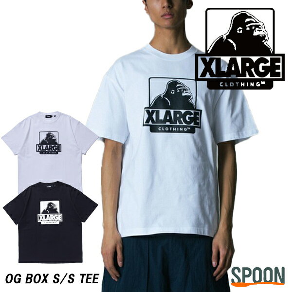 Rakuten - 【6/15まで限定クーポン】エクストララージ OG ゴリラ tシャツ メンズ X-Large xlarge エクストラージ 半袖tシャツ トップス カットソー 半袖 ロゴtシャツ プリントtシャツ フロントプリント ストリート ストリート系 ストリートTシャツ ストリートブランド エクストラージ