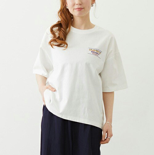 【30%OFF】MILKFED レディースファッション レディース tシャツ ミルクフェド トップス レディース トップス カットソー 半袖 五分丈 ゆったり おしゃれ ロゴt ティーシャツ アイシングロゴ ビッグ ワイド シンプルTシャツ 中学生 高校生 大学生 フェス アウトドア spoon1950-10005050 spoon楽天市場店 サンプル画像2