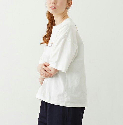 【30%OFF】MILKFED レディースファッション レディース tシャツ ミルクフェド トップス レディース トップス カットソー 半袖 五分丈 ゆったり おしゃれ ロゴt ティーシャツ アイシングロゴ ビッグ ワイド シンプルTシャツ 中学生 高校生 大学生 フェス アウトドア spoon1950-10005050 spoon楽天市場店 サンプル画像3
