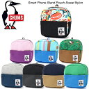 SALE チャムス スマートフォンスタンドポーチスウェットナイロン CH60-3734 CHUMS Smart Phone Stand Pouch Sweat ...