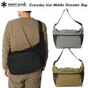 スノーピーク ショルダーバッグ AC-21AU416R SNOW PEAK Everyday Use Middle Shoulder Bag 