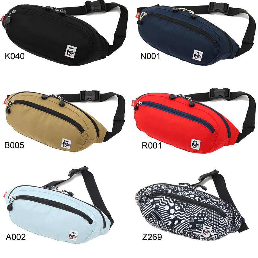 チャムス リサイクルスモールオーバルウエストパック CH60-3401 CHUMS Recycle Small Oval Waist Pack【送料無料】【あす楽】ウエストバッグ ショルダーバッグ 2