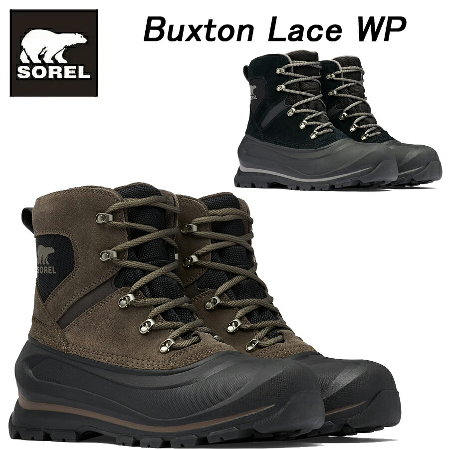 SALE！ソレル バクストン レース ウォータープルーフ Sorel BUXTON LACE WP NM2737【送料無料】【あす楽】ウインターブーツ スノーブーツ メンズ