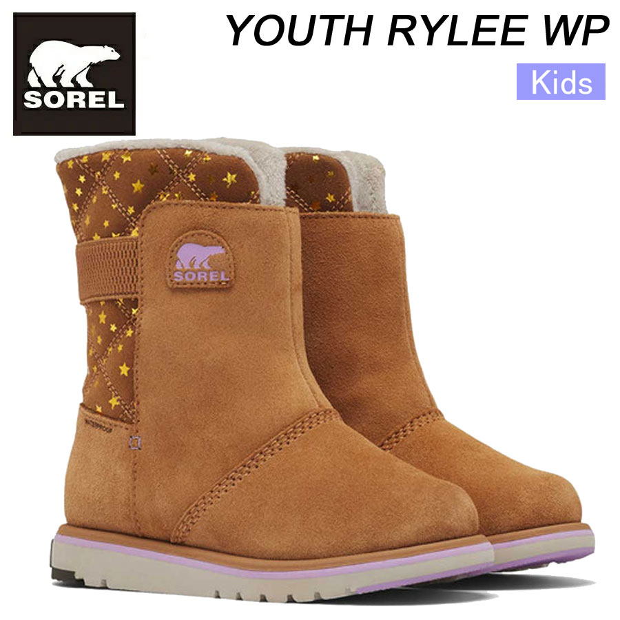 楽天スポーツパラダイス　楽天市場店SALE！ソレル ユース ライリー ウォータープルーフ SOREL YOUTH RYLEE WP NY3974【送料無料】【あす楽】 ウインターブーツ スノーブーツ 子供用