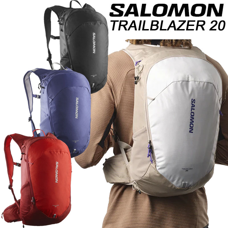 サロモン トレイルブレザー20 SALOMON TRAILBLAZER20 LC2182600 LC2182700 LC2182800 LC2183500 【あす楽】【送料無料】【2024春夏）登山 ハイキングバッグ タウンユース