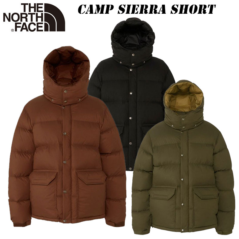 SALE！23 秋・冬 NEW COLOR あす楽 ザ ノースフェイス キャンプ シェラ ショート（メンズ）ND92230 THE NORTH FACE CAMP Sierra Short ダウン 撥水 防寒 静電ケア 日本正規品