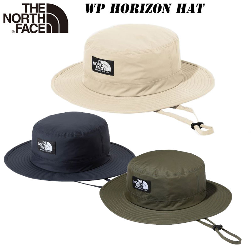 ザ・ノースフェイス ウォータープルーフ ホライズンハット（ユニセックス）NN02344 2024 春・夏 NEW THE NORTH FACE WP Horizon Hat 帽子 日除け 防水 透湿 ハイベント