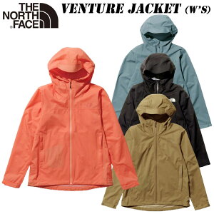あす楽 ザ・ノースフェイス ベンチャージャケット（レディース）NPW12306 THE NORTH FACE Venture Jacket　2023 NEW レディース レインジャケット 雨具 登山 防水 ウインドシェル