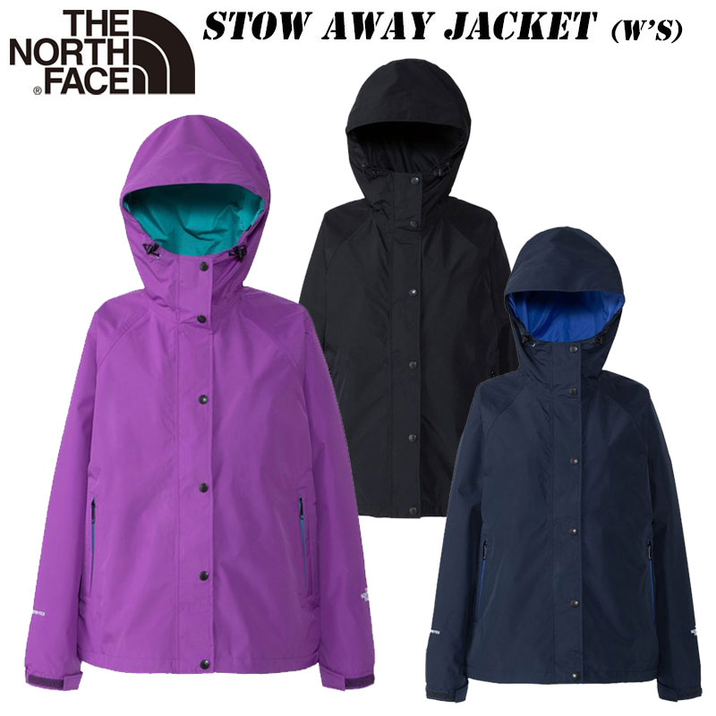 あす楽 ザ ノースフェイス ストアウェイ ジャケット（レディース）NPW12435 THE NORTH FACE Stow Away Jacket 2024 春・夏 New COLOR ゴアテックス レインジャケット アウターシェル 防水