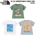 ザ ノースフェイス ショートスリーブ シレトコ トコ ティー(ベビー)NTB32534ST THE NORTH FACE 2025 春・夏 NEW オーガニックコットン 赤ちゃん 出産祝い プレゼント UVケア