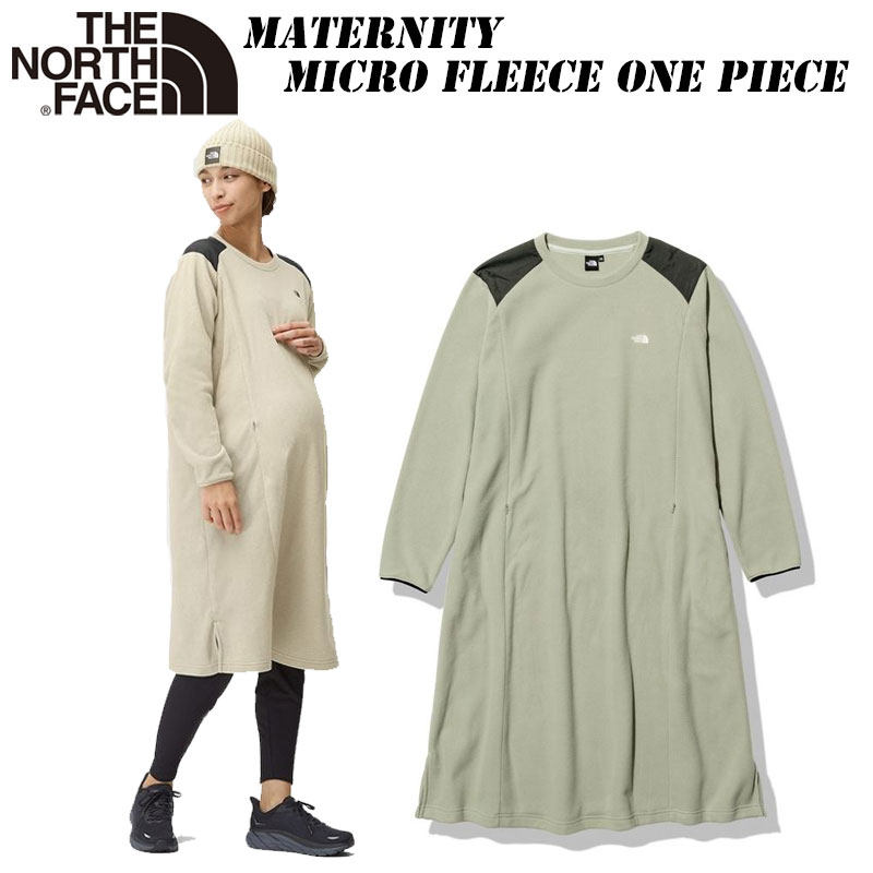 SALE あす楽 ザ ノースフェイス マタニティ マイクロ フリース ワンピース レディース NLM72101 THE NORTH FACE Maternity Micro Fleece One Piece 2023 春・夏 NEW COLOR ママ 防寒 授乳口付き