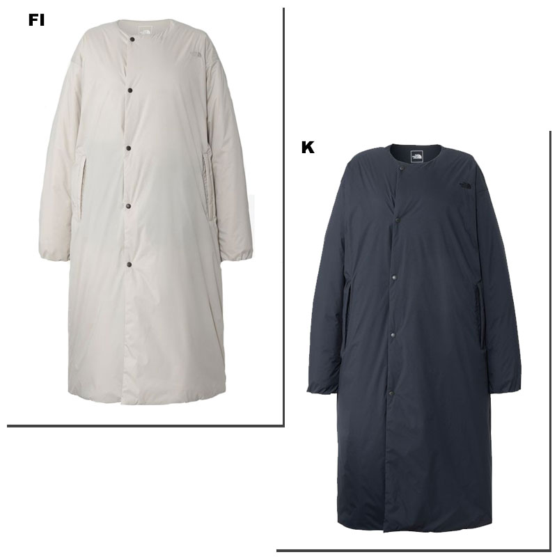 2025秋冬 NEW ザ ノースフェイス マタニティ インサレーション コート（レディース） NYM72501 THE NORTH FACE ママ 防寒 はっ水 中わた ロングコート 身幅調節 妊娠中から産後 2