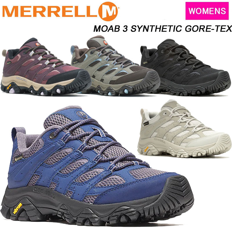 メレル モアブ3 シンセティック ゴアテックス W500188 W500190 W500422 W500426 W500642 MERRELL MOAB 3 SYNTHETIC GORE-TEX【送料無料】【ウィメンズ】