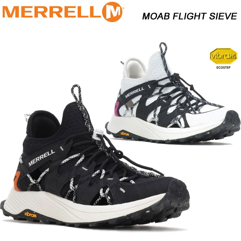 SALE！メレル モアブ フライト シーブ MERRELL MOAB FLIGHT SIEVE M067101 M067103 タウンユース アウトドアシューズ