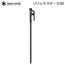 スノーピーク ソリッドステーク30 SNOW PEAK R-103 アウトドア キャンプ ペグ テント/タープ設営道具