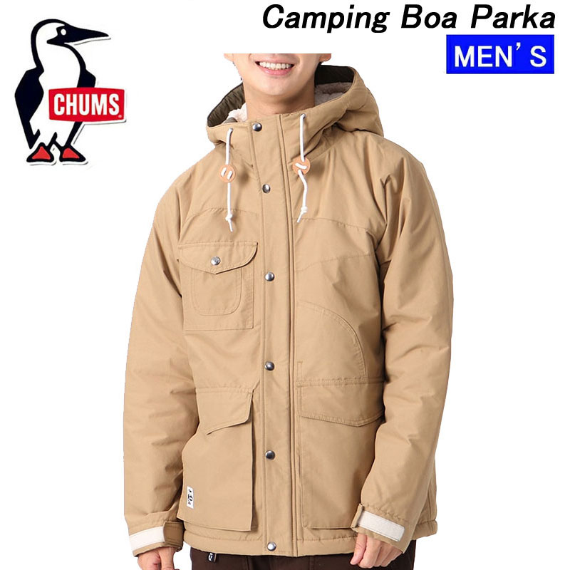 チャムス ボアパーカー メンズ SALE！チャムス キャンピングボアパーカー CH04-1384 CHUMS Camping Boa Parka【送料無料】【2023秋冬】マウンテンパーカー