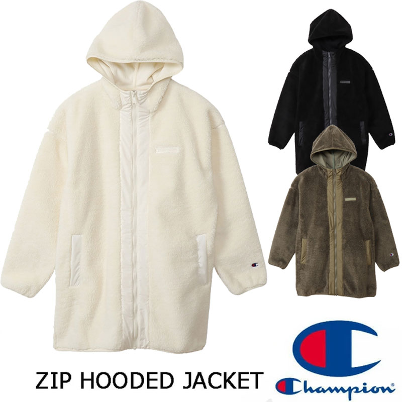 楽天スポーツパラダイス　楽天市場店SALE！チャンピオン ウィメンズ ジップフーデッドジャケット CW-YS602 Champion ZIP HOODED JACKET フリースジャケット 【2023秋冬】【あす楽】【送料無料】