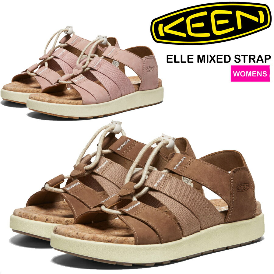 SALE！キーン エル ミックスド ストラップ 1027278 1027280 KEEN ELLE MIXED STRAP レディース 靴 サンダル キャンプ アウトドア カジュアル【あす楽】