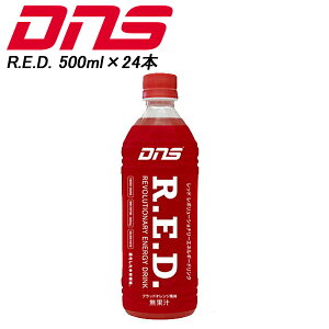 DNS DNS R.E.D. 500ml ブラッドオレンジ風味 500ml×24本