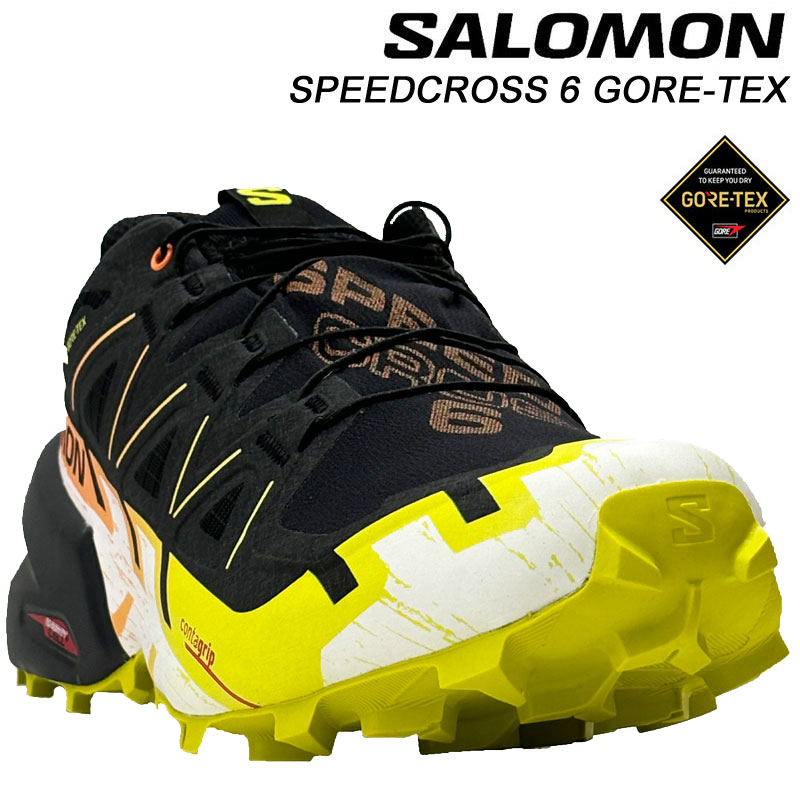 サロモン スピードクロス6 ゴアテックス L47465400 トレランシューズ SALOMON SPEEDCROSS 6 GORE-TEX 【送料無料】