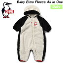 チャムス ベビーエルモフリースオールインワン CH27-1022 CHUMS Baby Elmo Fleece All in One【あす楽】【送料無料】【2023秋冬】カバーオール おくるみ ベビー服 ロンパース 出産祝い