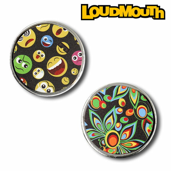 ラウドマウス ゴルフ ボール マーカー メンズ レディース ユニセックス 762921 2022SS / LOUDMOUTH （ゆうパケット発送）