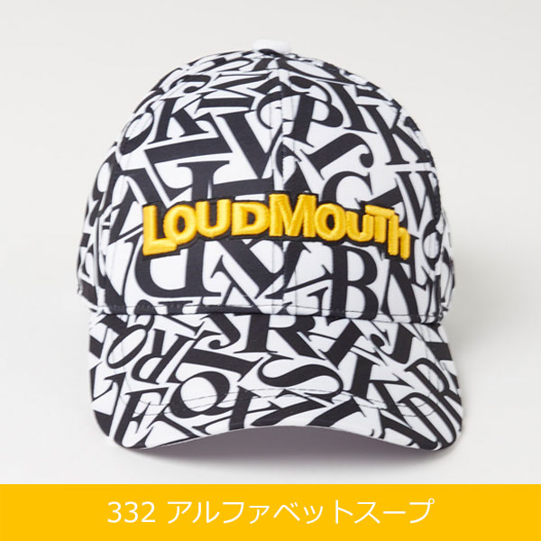 ラウドマウス ゴルフ キャップ メンズ レディース ユニセックス 772900 2022FW / LOUDMOUTH 柄 派手柄 帽子 キャップ 日除け / バレンタイン バレンタインギフト ギフト プレゼント