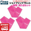 【3個セット】Finoa公式ストア シェイプリング フィットネス 70cm 弱3点セット 体幹 インナーマッスル 体幹チューブ トレーニング 家トレ 木場克己 ...