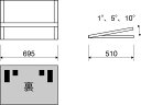 MUTOH 平行定規 ライナーボード UT-06 【A2サイズ、建築士試験対応】 1U016497A2製図用紙対応の卓上型平行定規。MUTOH ムトー 武藤工業 2