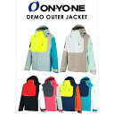 【お得なクーポン発行中】 オンヨネ ONYONE メンズ レディース スキーウェア ジャケット DEMO OUTER JACKET ONJ97042 【2024...