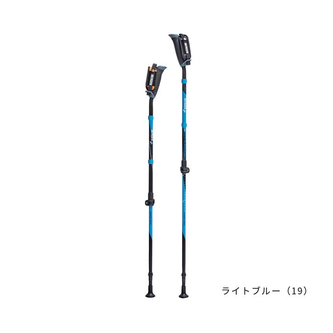 【お得なクーポン発行中】 ハタチ HATACHI ウォーキング ノルディック 高齢者 シニア 運動 ポール ストック DFP プログレッシブズーム 2 WH1121 ライトブルー