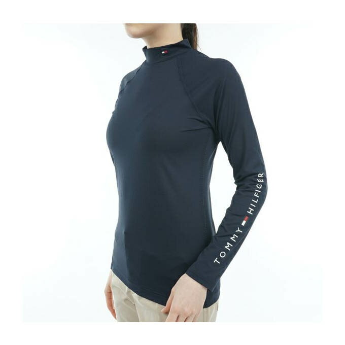 【2,000円OFFクーポン発行中】 トミーヒルフィガー TOMMY HILFIGER レディース ゴルフ ウェア トップス モックネックインナー THLA490 【2025SS】