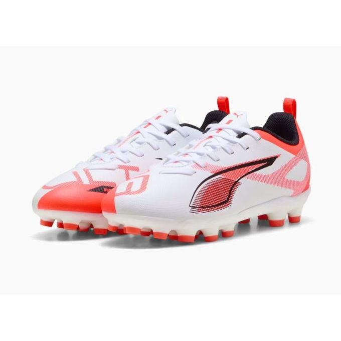 【2,000円OFFクーポン発行中】 プーマ PUMA ジュニア サッカー スパイク シューズ 土・人工芝用 ウルトラ 5 プレイ HG/AG + MID JR...