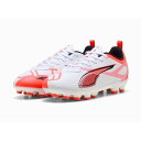 【お得なクーポン発行中】 プーマ PUMA ジュニア サッカー スパイク シューズ 土・人工芝用 ウルトラ 5 プレイ HG/AG + MID JR 10832...