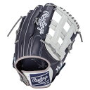 【2,000円OFFクーポン発行中】 ローリングス rawlings 野球 軟式グラブ 外野手用 HYPER TECH MLB TEAM サイズ 12.75 GR5HTMY719 ヤンキース 【2025SS】