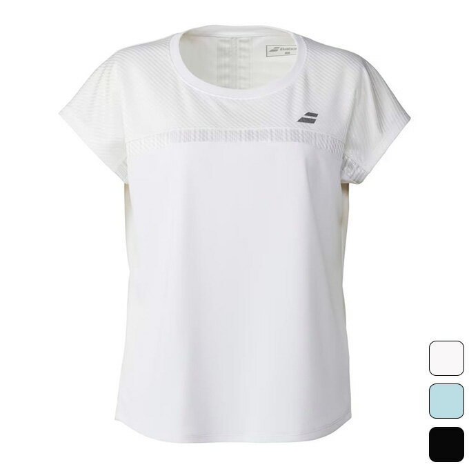 ڤʥݥȯ Хܥ Babolat ǥ ƥ˥  T Ⱦµ PURE SHORT SLEEVE SHIRT...