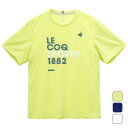【お得なクーポン発行中】 ルコック le coq sportif メンズ テニス ウエア トップス 半袖 Tシャツ ロゴプラクティスシャツ LN5SHT52M ...
