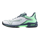 【お得なクーポン発行中】 ミズノ MIZUNO メンズ レディース テニス シューズ オムニ・クレーコート用 WAVE EXCEED TOUR6 OC 61GB...