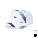 【お得なクーポン発行中】 ミズノ MIZUNO メンズ レディース テニス 帽子 キャップ 62JWC003 【2025SS】