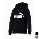 【2,000円OFFクーポン発行中】 プーマ PUMA キッズ ジュニア トレーニング ウェア アウター パーカー フルジップ ESS ビッグロゴ フーデッドジャケット848437 【2024FW】