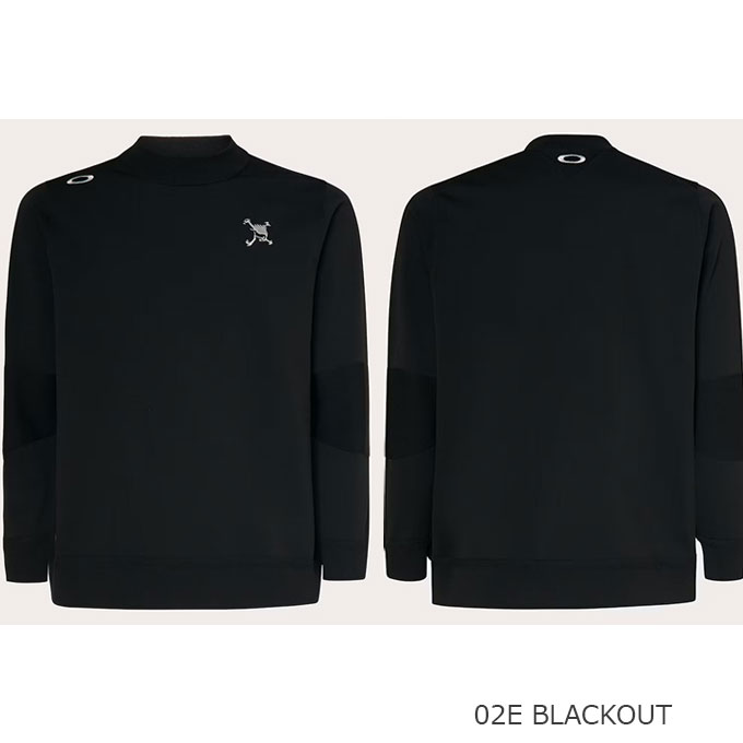 【2,000円OFFクーポン発行中】 オークリー OAKLEY メンズ ゴルフ セーター SKULL LS SWEATER MOCK SHIRT FOA406965 【2024FW】