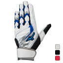 バッティンググローブ ミズノ MIZUNO 野球 ジュニア バッティンググラブ 両手用 WILLDRIVE BLUE 1EJEY245 【2022FW】